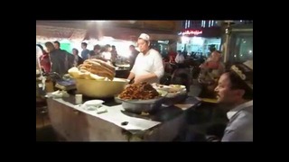 Уличная еда. Кашгар. Ночной рынок