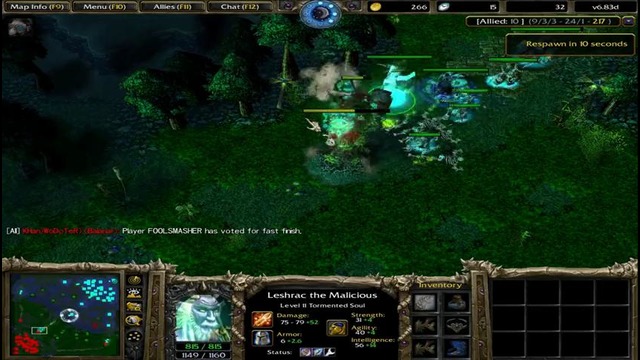 DotA 6.83d – Gyrocopter Rampage (I don’t care)