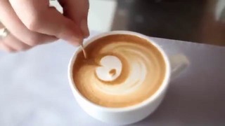 Рисунки на кофе как сделать рисунок на кофе видео уроки