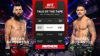 UFC Orlando. Барберена VS Дос Аньос