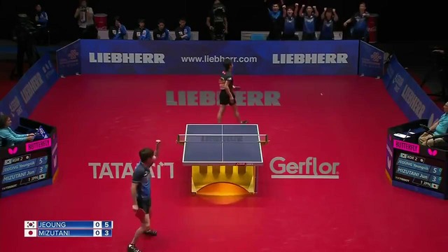 2018 World Team Championships Highlights – Jun Mizutani vs Jeoung Sangeun (1-4)