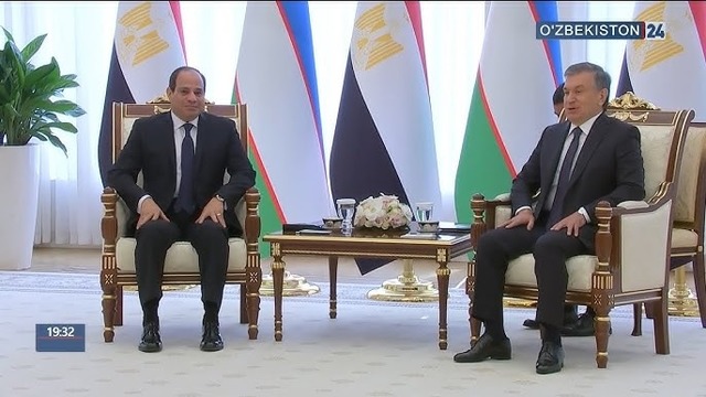 Визит Президента Египта в Узбекистан (05.09.2018)