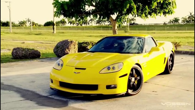 Vossen Chevrolet Corvette Z06 39 s on VVS 087 Wheels Rims (HD)