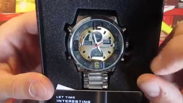 Посылки с Китая! Супер Качественные Мужские часы из цельного металла