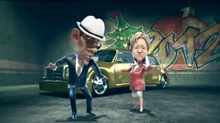 Обама и Хиллари. Мульт Личности, «Оливье-шоу 2012». США