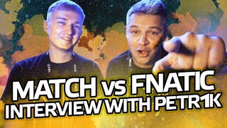 [NaVi CS GO] Матч против fnatic, интервью с petr1k – ВЛОГ #5