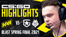 Хайлайты NAVI vs Gambit, G2 на BLAST Premier Spring Final 2021