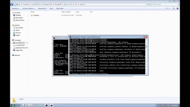 MongoDB Tutorial for Beginners – 14 – Backup and Restore – YouTube