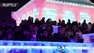 В Китае открылся Харбинский международный фестиваль льда и снега