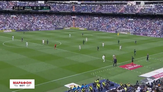(HD) Реал Мадрид – Бетис | Испанская Примера 2018/19 | 38-й тур