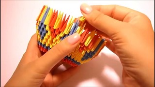 Модульное оригами Шкатулка