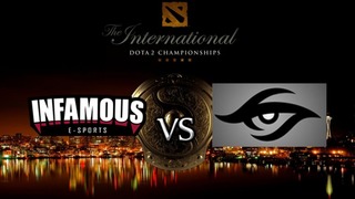 The International 2017: Team Secret vs Infamous (Game 1) DOTA2