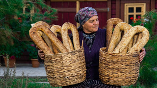 Простая деревенская выпечка – лёгкий рецепт хлеба с кунжутом