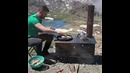 Вот, что значит "мужской обед на природе"
