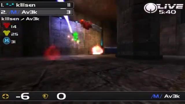 Quake Live Duel: k1llsen vs /M/ Av3k