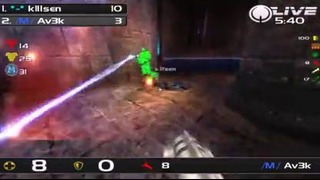 Quake Live Duel: k1llsen vs /M/ Av3k