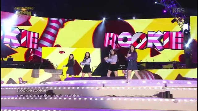 Red Velvet – Rookie (KBS Open Concert 170521)
