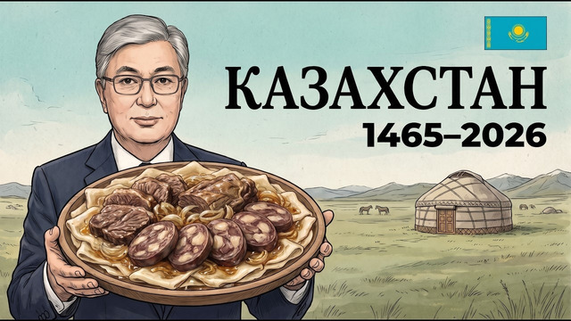 Что едят КАЗАХИ? ВСЯ История КАЗАХСКОЙ Кухни за 23 Минуты