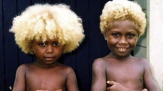 Темнокожие блондины с Соломоновых Островов