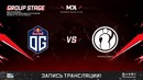 MDL Changsha Major 2018 – OG vs Invictus Gaming (Game 1, Groupstage)