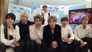 161105 BTS on 5 Minutes Delay Music Core