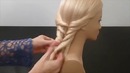Лёгкая объёмная причёска для тонких волос на каждый день