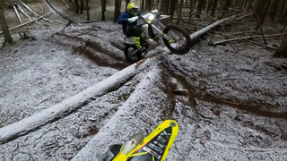 OffroadSPB. Мини тренировка по эндуро мини составом) скользкие страдания