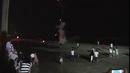 Мощный фейерверк взорвался на земле