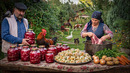 Village Meat Soup & Vegetable Stuffed Cabbage for Winter