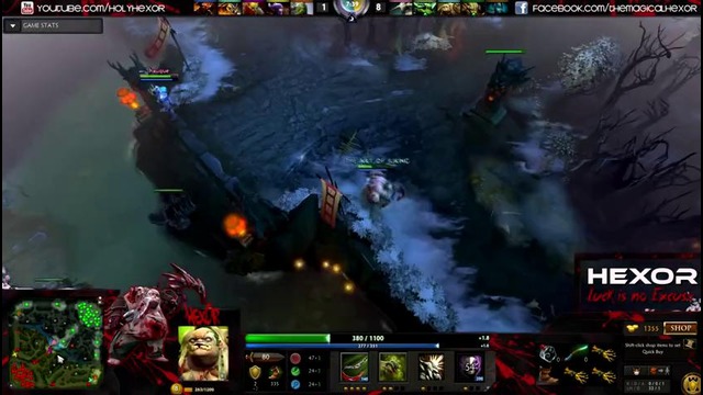 HexOr Pudge Compilation Part 1-2 – Dota 2 Gameplay
