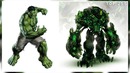 DC and Marvel characters as robots