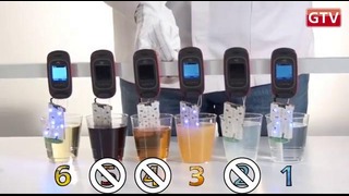 Краш-тест: Hi-Testing – эксперимент с телефоном и жидкостями