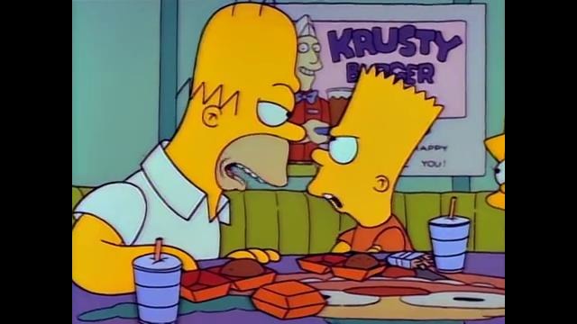 The Simpsons 2 сезон 21 серия («Трое мужчин и комикс»)