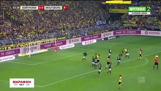 (HD) Боруссия Д – Вольфсбург | Немецкая Бундеслига 2018/19 | 27-й тур