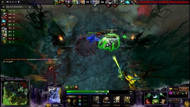 Dota 2 – w33 plays Tiny – Ranked Match