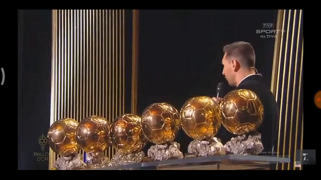 Лионель Месси обладатель 6 Золотого Мяча