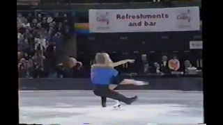 Elena Bechke and Denis Petrov 1996 Challenge Of Champions You Don’t Bring Me Flowers