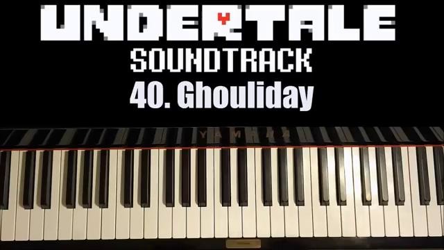 Undertale OST – 40. Ghouliday (Piano Cover by Amosdoll)