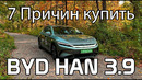 BYD HAN 3.9 – Премиальная пушка, гонка, ракета
