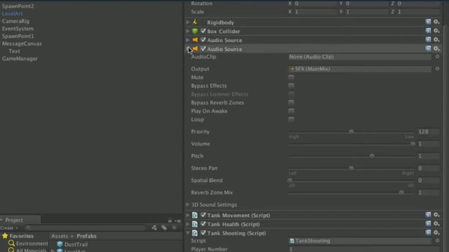 TANKS! Unity Tutorial – Phase 2 of 8 – Tank Creation & Control