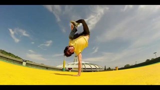 GoPro и Сумасшедший брэйкдансер