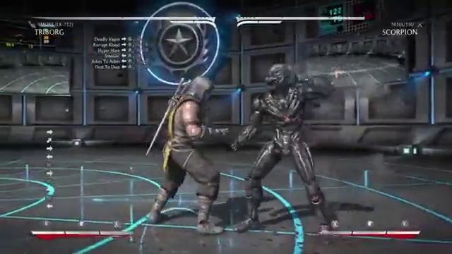 Mortal Kombat XL. Triborg Smoke: Gameplay
