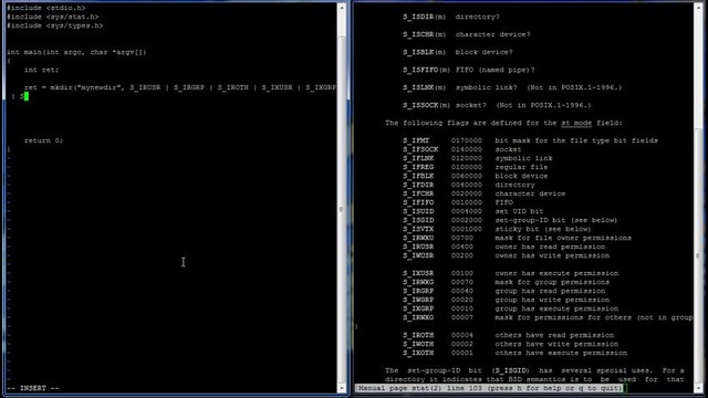 C Programming in Linux Tutorial #064 – mkdir() rmdir() symlink() unlink() Functions