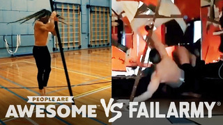 Wins Vs. Fails | Pole Spins, Heavy Lifting & More | PAA Vs. FailArmy