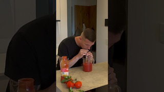 Fastest time to drink one litre of tomato sauce – 55.21 seconds by Andre Ortolf
