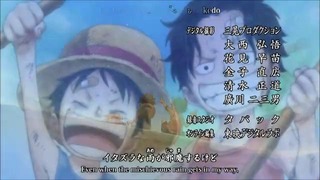 One piece opening 13 one day аниме