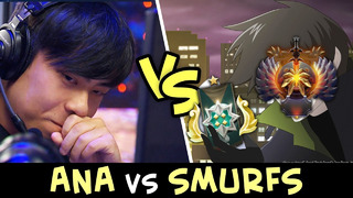 When Ana meets Chinese Smurfs party — goes full serious