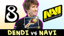 Dendi team B8 vs NAVI — Rapier on WePlay Pushka League