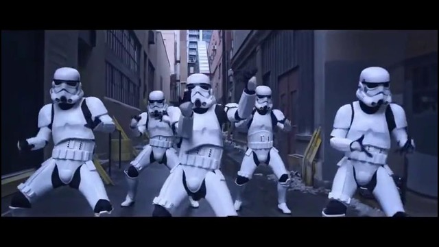 Танец имперских штурмовиков!:D