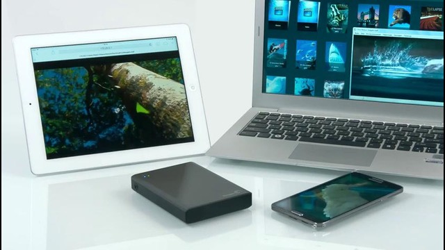 Seagate Wireless Plus — беспроводной внешний жёсткий диск